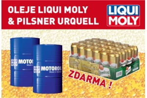 Oleje LIQUI MOLY & PILSNER URQUELL