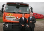Hybridní truck Renault testuje v praxi skupina Colas